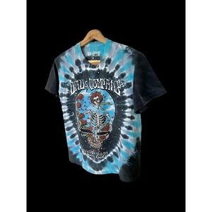 DEAD & CO 2021 Tour Tie Dye Shirt- Liquid Blue Grateful Dead Steal Bertha Small